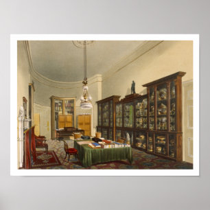 Pôster Sala do secretário, casa de Apsley, por T. Menino
