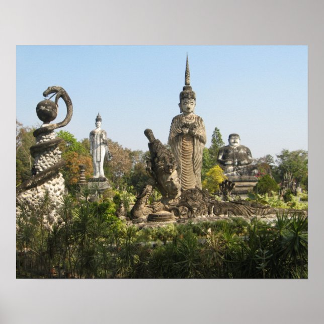 Pôster Sala Keo Kou, Nong Khai, Thailand (Frente)