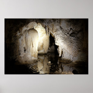 Poster Sala Verde do Lago - Cavernas Carlsbad