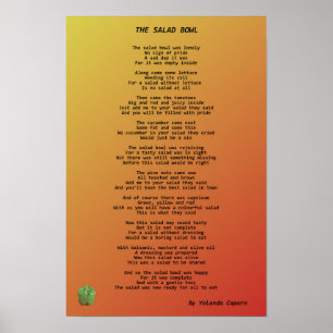 Poster Salad Bowl
