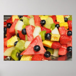 Poster Salada de fruta bonita