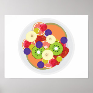 Poster Salada de Frutas