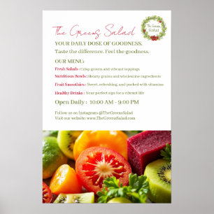 Poster Salada dos Verdes