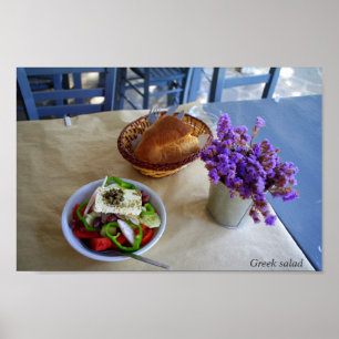 Poster Salada grega