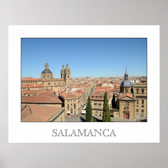 Pôster Salamanca, Espanha (Frente)