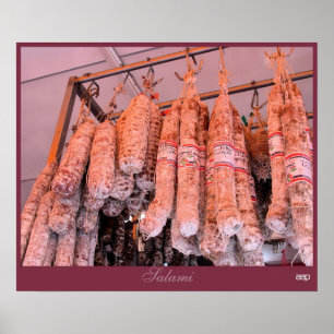 Poster Salame italiano