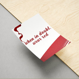 Poster Salão de Arte de Unhas Confiança Vermelha