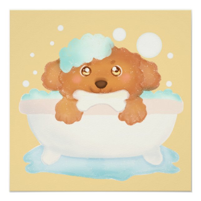 Pôster Salão de Pet Canino (Frente)