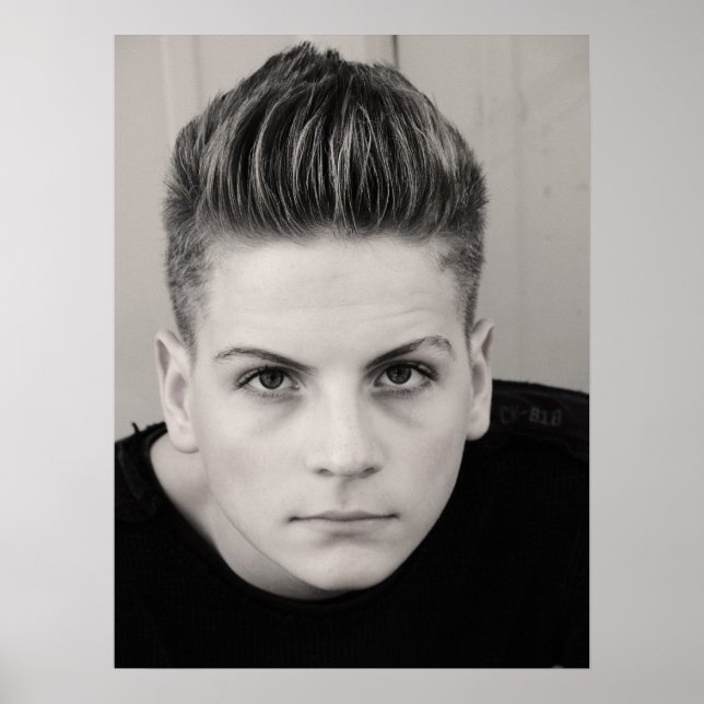 Poster Salão masculino (Frente)