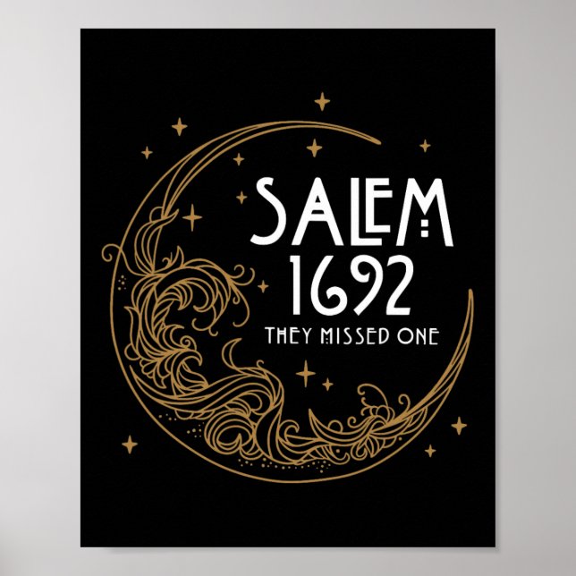 Poster Salem 1692 Eles Perderam Um Figurino No Halloween  (Frente)