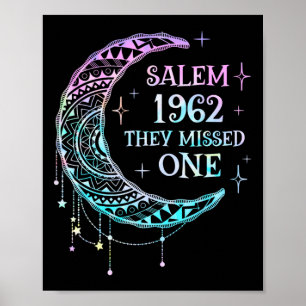 Poster Salem 1692 Eles Perderam Um Truque De Bruxas De Ha