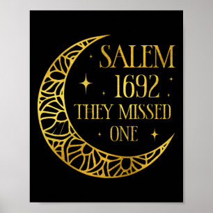 Poster Salem 1962 Você Perdeu Uma Bruxa Feminista De Hall