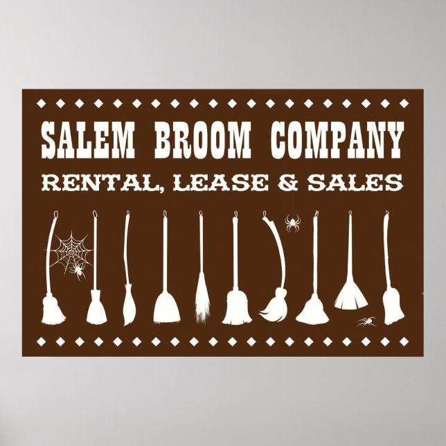 POSTER SALEM BROOM COMPANHIA (Frente)