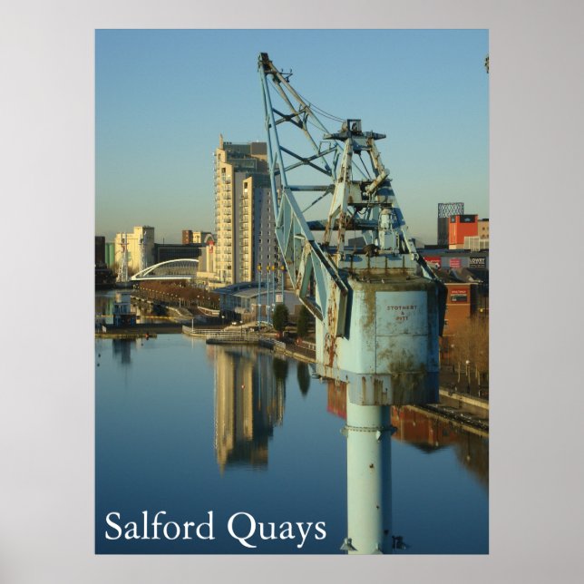 Poster Salford Quays (Frente)