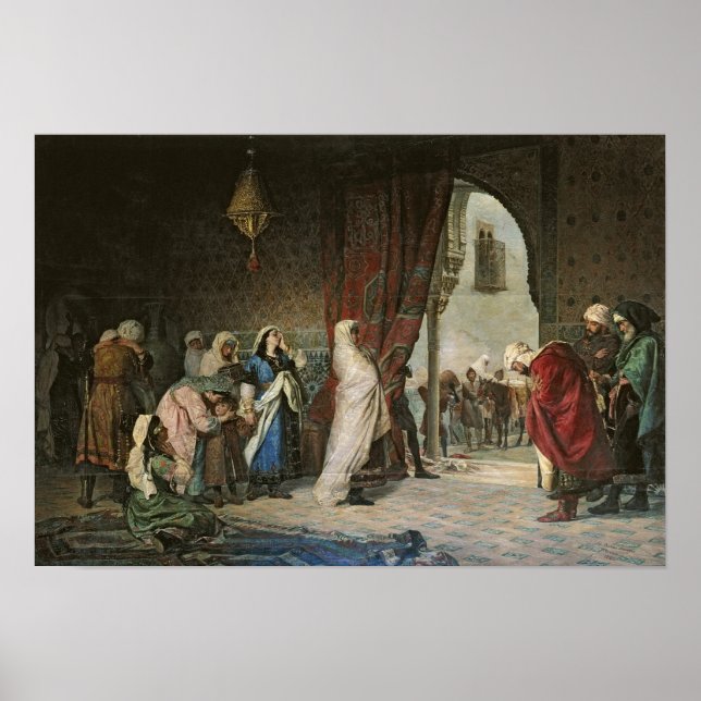 Pôster Salida del Boabdil, at the Alhambra (Frente)