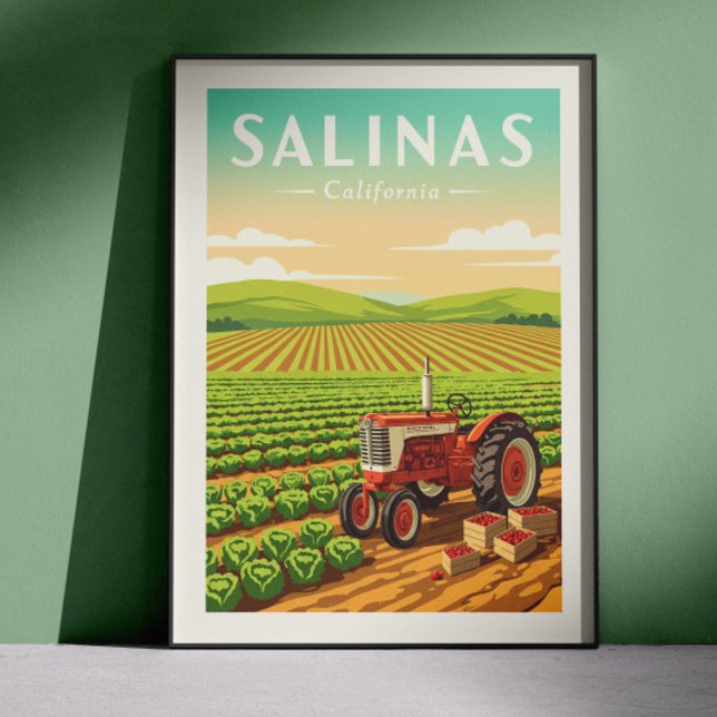 Poster Salinas Califórnia Antiga (Criador carregado)