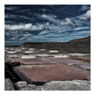 Pôster Salinos em La Palma