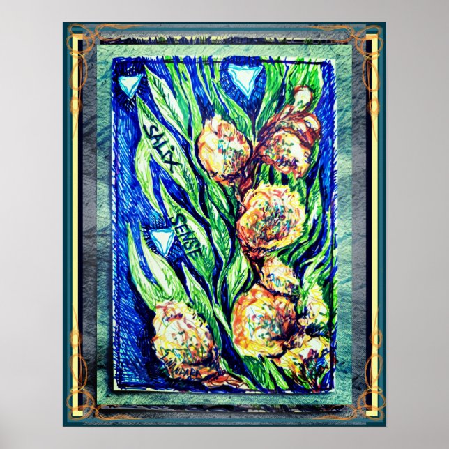 Poster Salix Sense Willow Catkins (Frente)