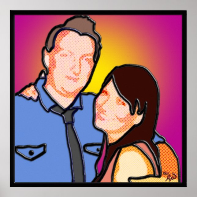 Pôster Sall and Curtis (Frente)