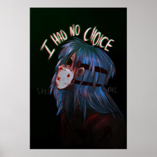 Poster Sally Face eu não tive escolha