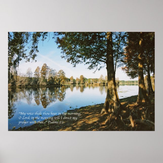 Pôster Salm 5:3 (Frente)