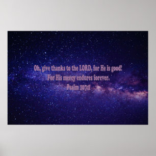Poster Salmo 107:1