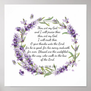 Poster Salmo 118: 28-119:1