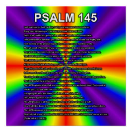 Pôster Salmo 145:1-21 WEBU