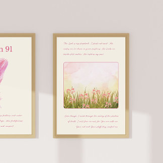Poster Salmo 23