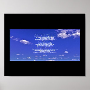 POSTER SALMO 23