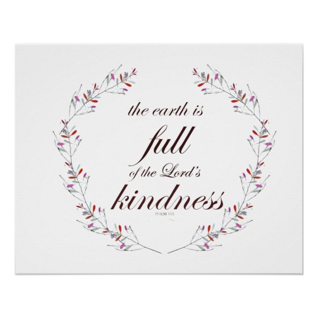 Pôster Salmo 33 (Frente)