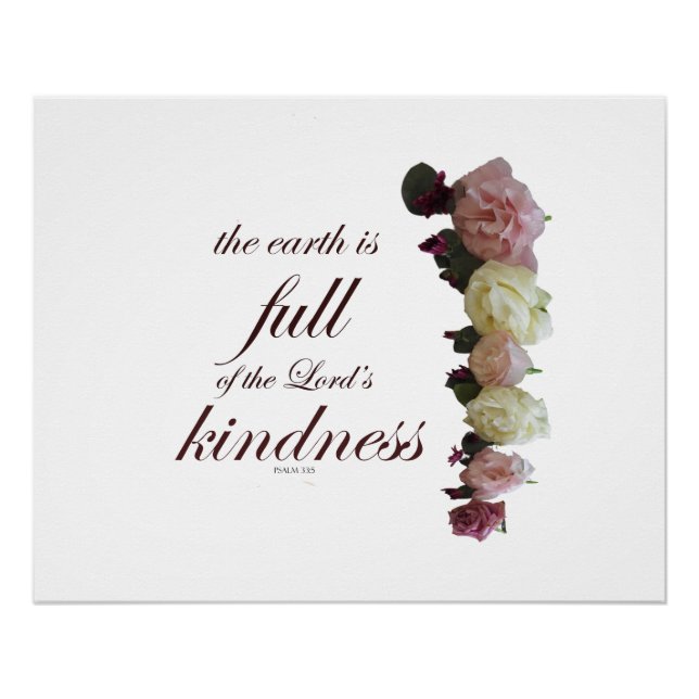 Pôster Salmo 33 (Frente)