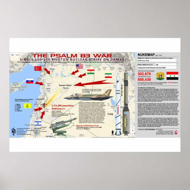 Poster Salmo 83 Guerra 2 (Frente)