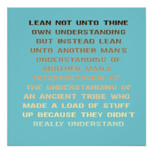 Pôster Salmo sarcástico