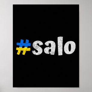Poster Salo Ucraniano Engraçado Prato Comida Tradicional