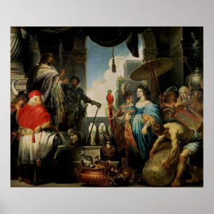 Pôster Salomão e Rainha de Sheba