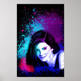 Poster Salpico de Cor