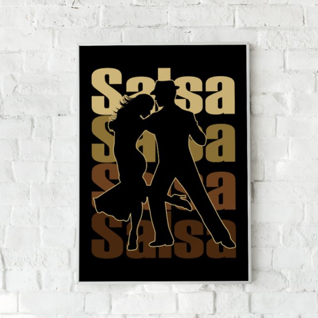 Poster Salsa Dance para música latina Dance Salsa (Criador carregado)