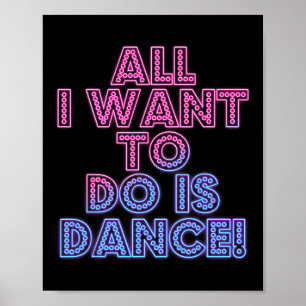 Poster Salsa Dancers Dançando Dançarinos Tudo Que Eu Quer
