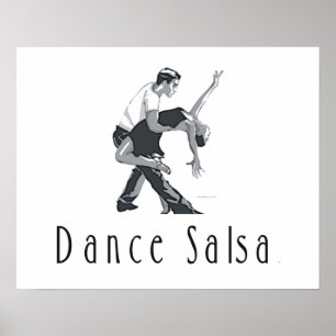 Pôster Salsa SUPERIOR da dança