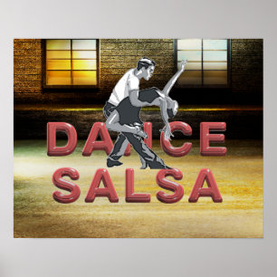 Pôster Salsa SUPERIOR da dança