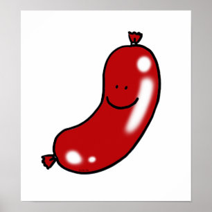 Poster Salsicha bonito