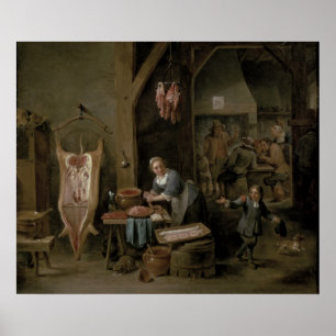 Pôster Salsicha-fazer, 1651
