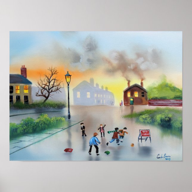 Pôster saltadores para quadros nostálgicos (Frente)