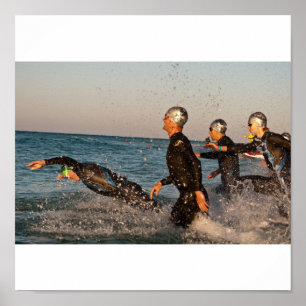 Pôster Saltar para o Oceano