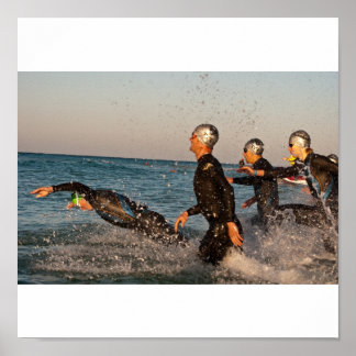 Pôster Saltar para o Oceano