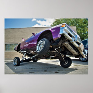 Poster Salto altamente