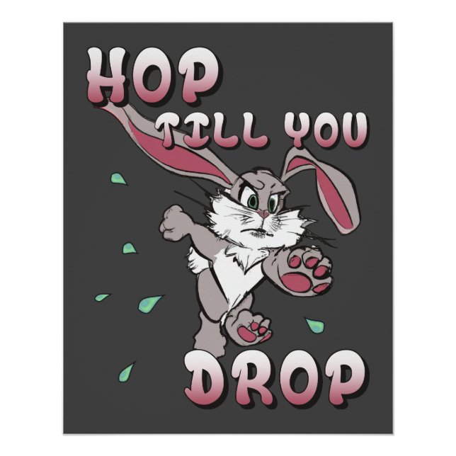 Pôster Salto até cair (Frente)