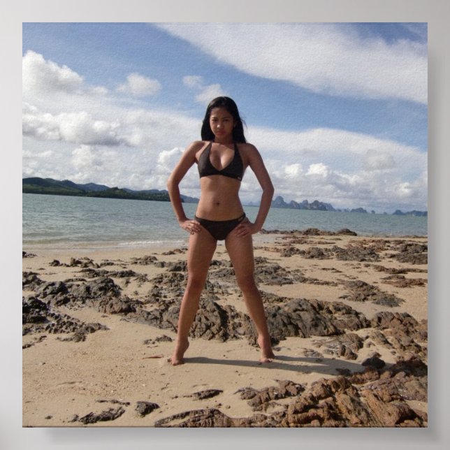 Poster Salto das ilhas - Boracay, Filipinas (Frente)