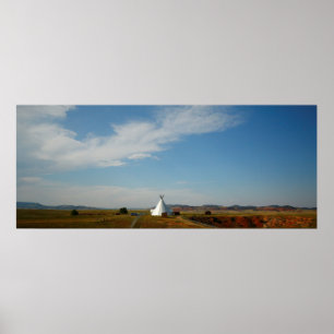 Poster Salto de vore búfalo, Wyoming